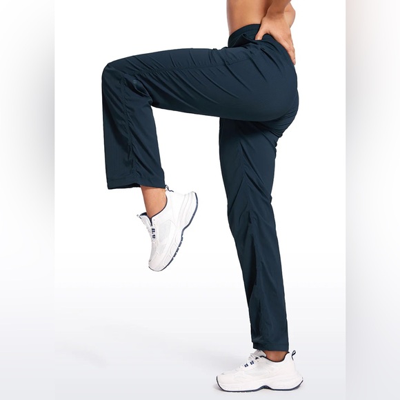 Lightweight Workout Straight Leg Pocket Pants 30" - Picture 5 of 8